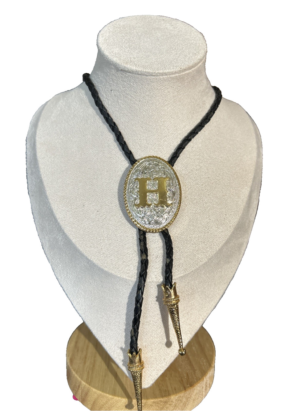 H Bolo Tie